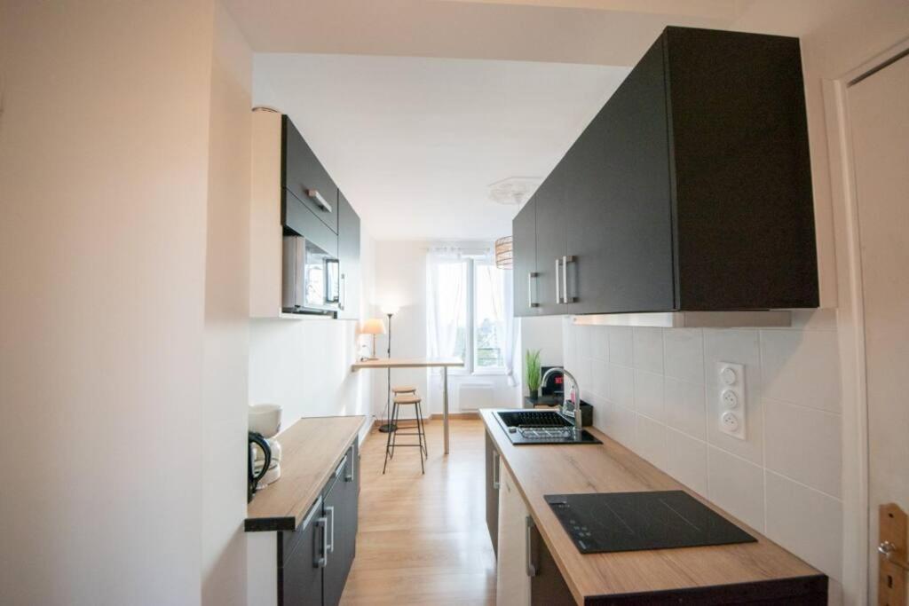 Superbe Appartement 2 Pieces Avec Vue Mer - Brest Esterno foto